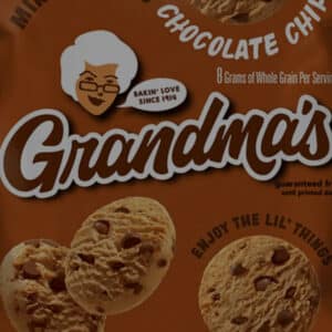 Grandmas Whole Grain Chocolate Chip Cookies